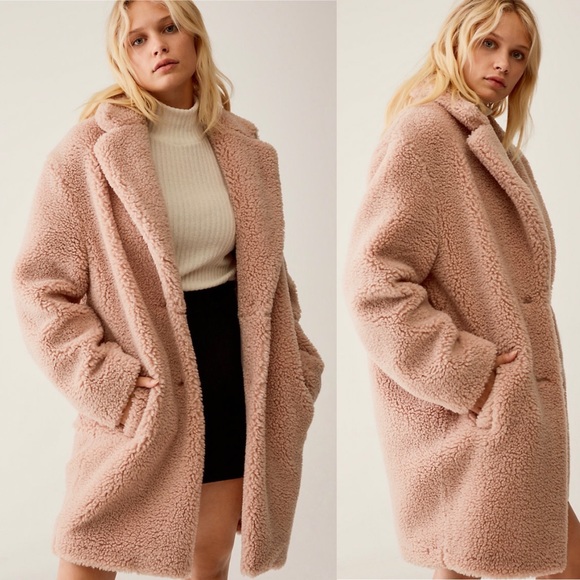 Wilfred Jackets & Blazers - Wilfred Free Teddy Cocoon Coat